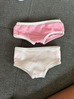 American Girl Doll Underwear Set in Pink & Light Pink